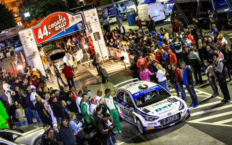 Demanding special stages of the WRC in Croatia are a real challenge for the best rally drivers